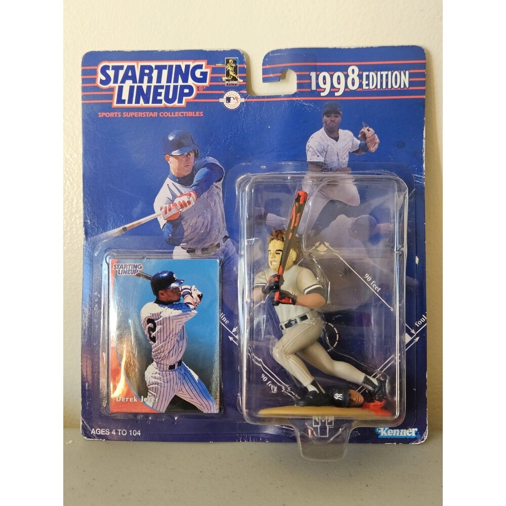 Vintage Derek Jeter 1998 + Leatherface One Of A Kind Carded Mash Up Figure